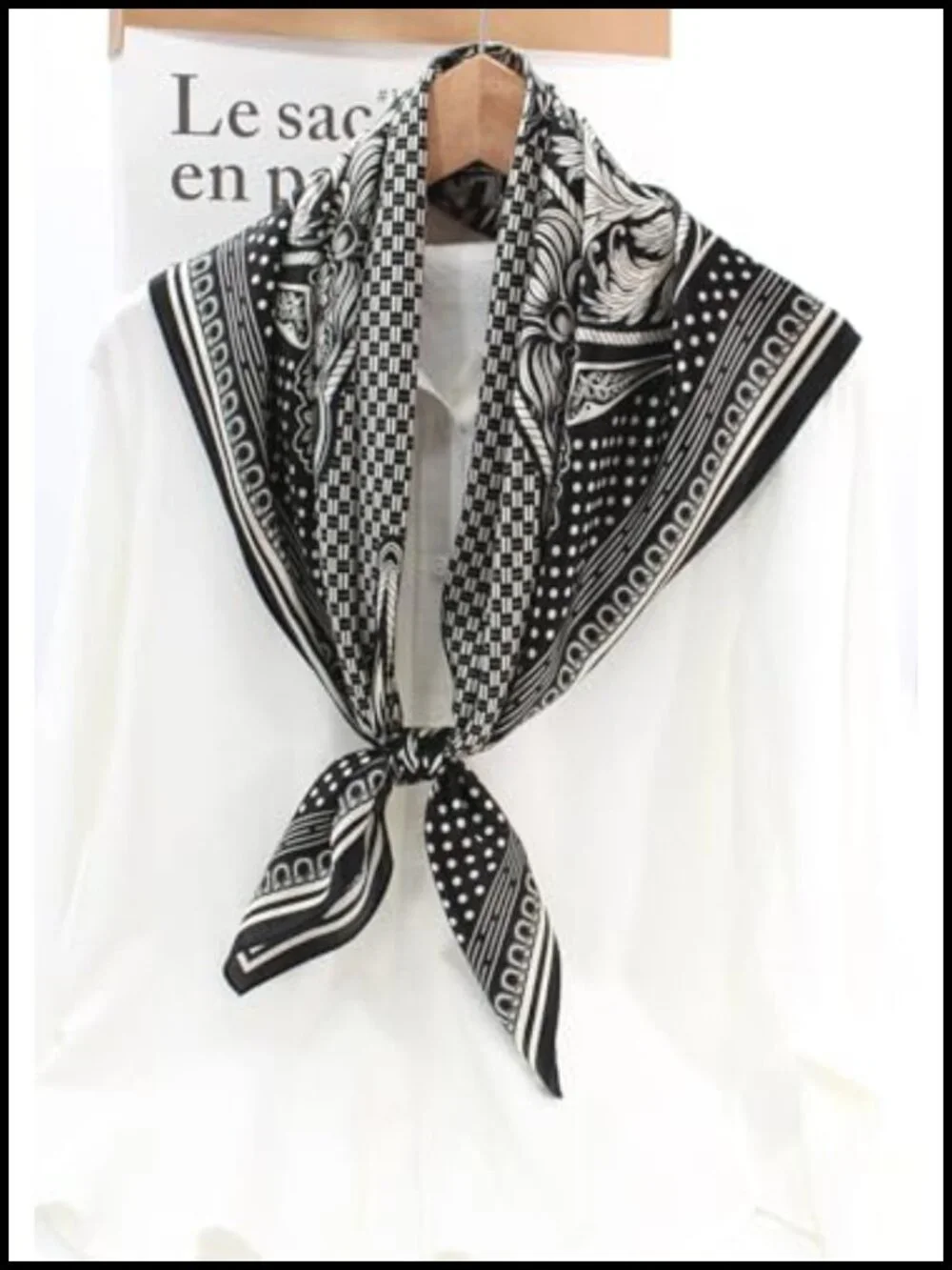 100% Mulberry Silk Square Scarf 35